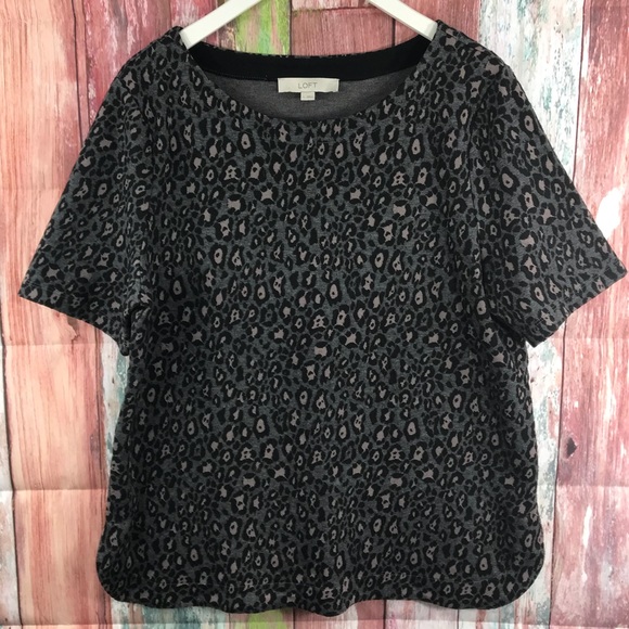 LOFT Tops - Loft Leopard Top Size Large